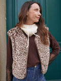 Gilet sans manches tacheté – GILET AZILIS – TAMASHOP