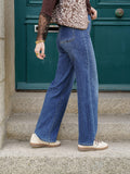Jean wide leg à poches avant – JEANS KRYSTEL – TAMASHOP – vue 3