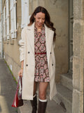 Manteau long beige – MANTEAU GLORIA BEIGE – TAMASHOP – vue 2