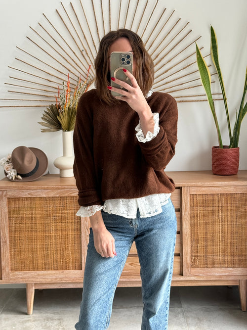 PULL NAHE MARRON
