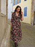 Robe midi fleurie – ROBE NALA – TAMASHOP – vue 5