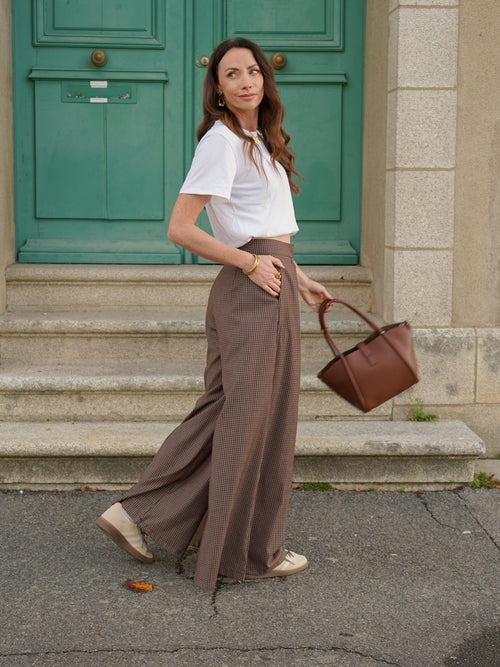Sac cabas camel – SAC DORIANA CAMEL – TAMASHOP – vue 3