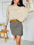 PULL NAHE BEIGE CHINE